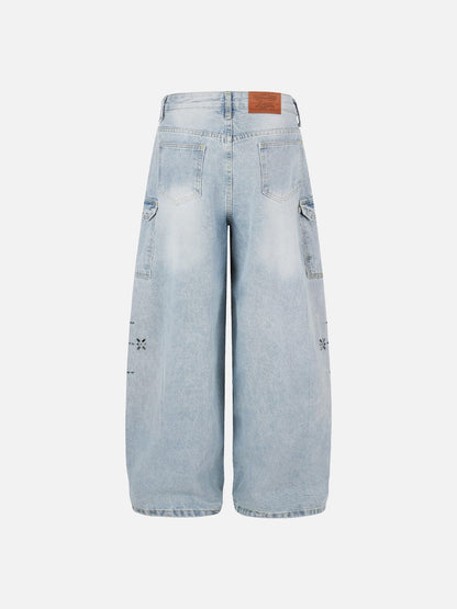 Aelfric Eden Studded Floral Jeans