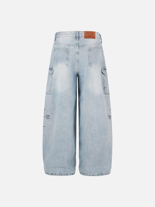 Aelfric Eden Studded Floral Jeans
