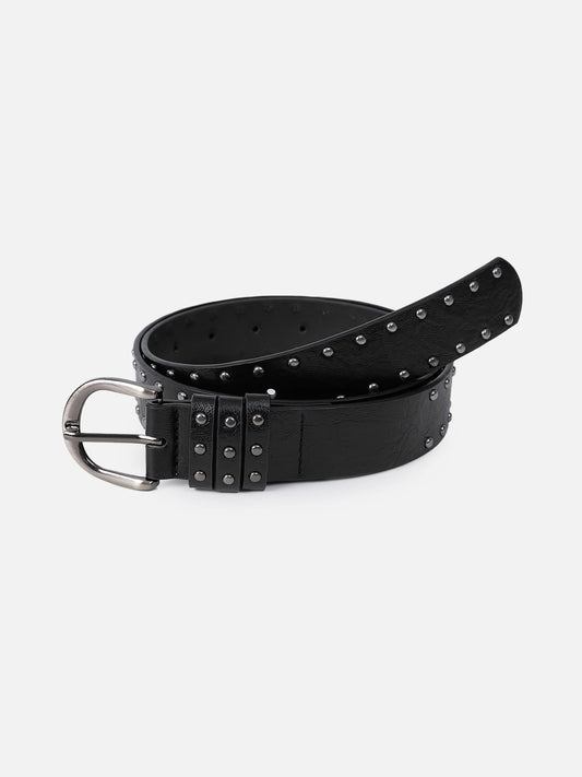 Studded Buckle Belt