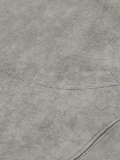 Aelfric Eden Boxy Washed Zip Up Hoodie