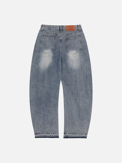 Aelfric Eden Pearl Embellished Baggy Barrel Jeans