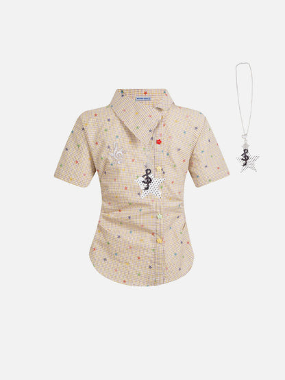 Aelfric Eden Star Charm Short Sleeve Shirt