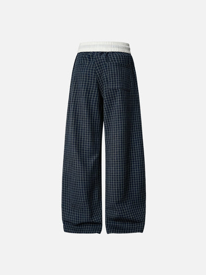 Aelfric Eden Plaid Baggy Sweatpants