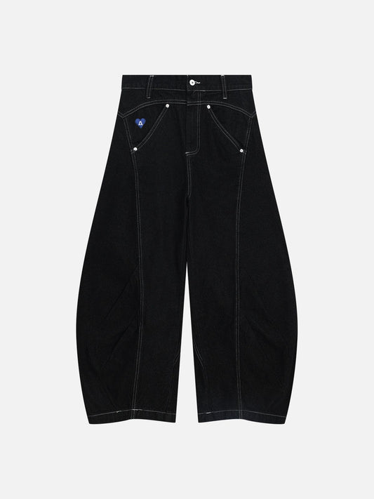Aelfric Eden Wrinkle Baggy Barrel Jeans