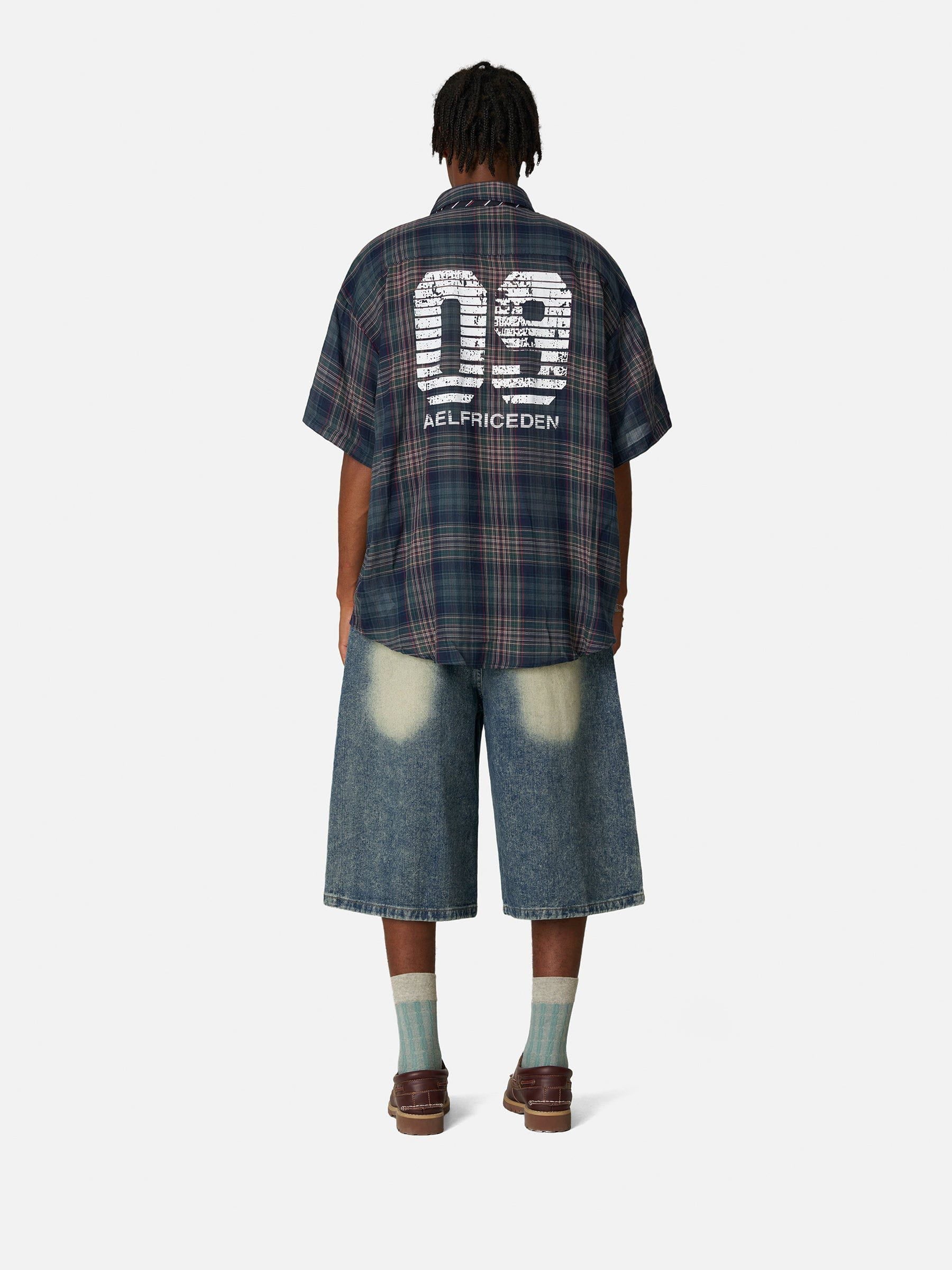 Aelfric Eden Plaid Tie 09  Graphic Shirt