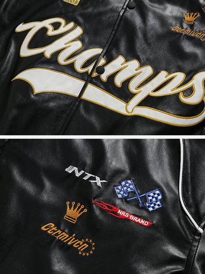 Aelfric Eden Racing Leather Jacket